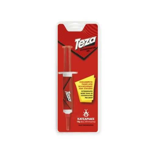 TEZA gel σε σύριγγα για κατσαρίδες 10gr