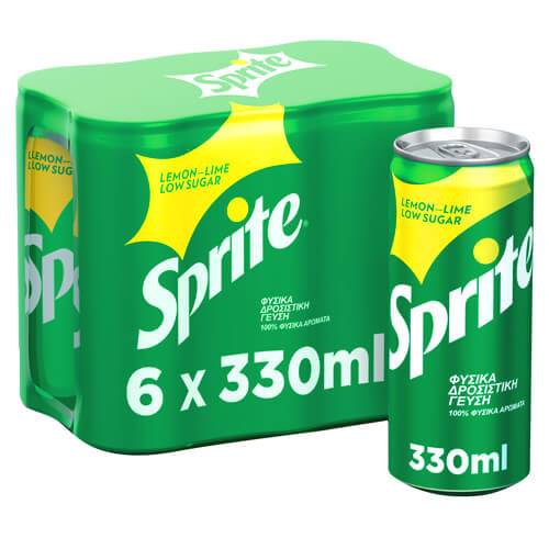 SPRITE αναψυκτικό γκαζόζα 6x330ml