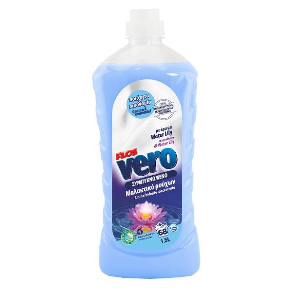 FLOS Vero μαλακτικό ρούχων water lily 1,5lt