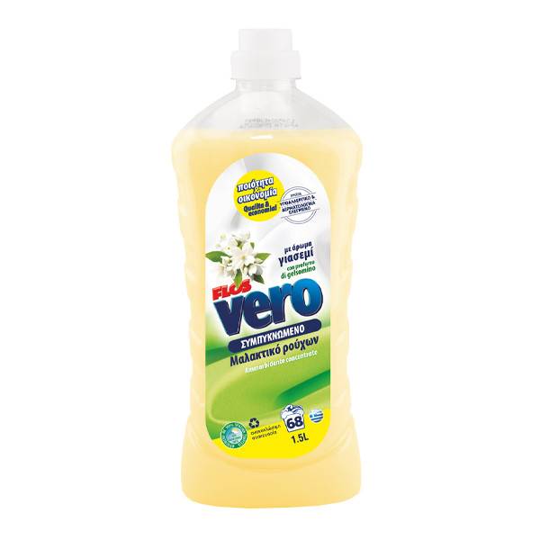 FLOS Vero μαλακτικό ρούχων γιασεμί 1,5lt