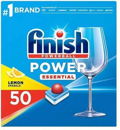 FINISH ταμπλέτες πλυντηρίου πιάτων powerball λεμόνι 50τεμ