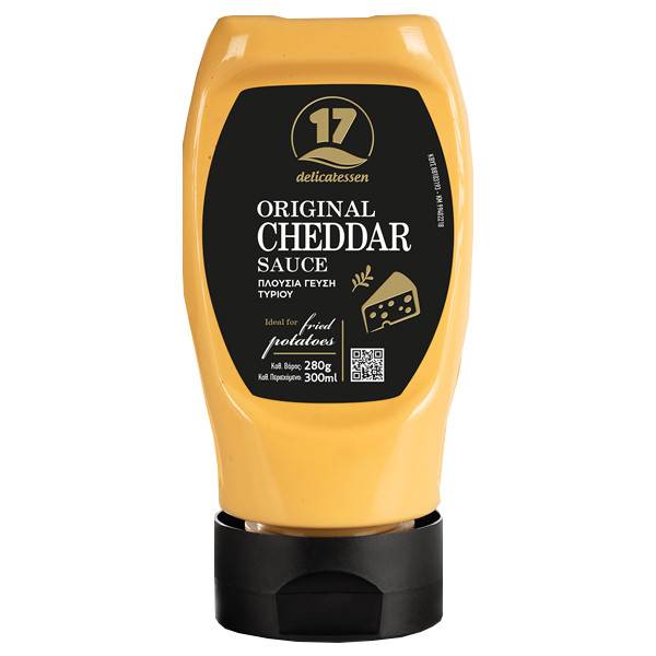17 Delicatessen σως cheddar 250gr