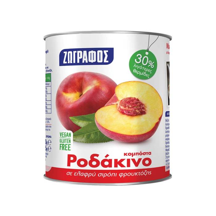 ΖΩΓΡΑΦΟΣ κομπόστα ροδάκινο 800gr