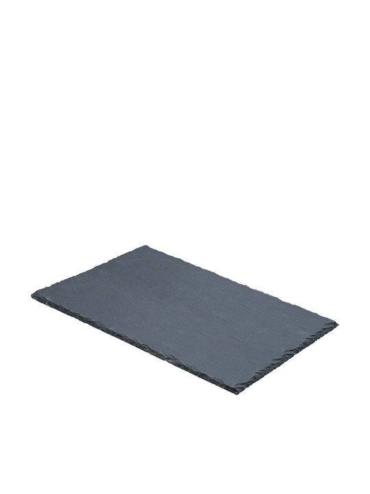 ESTIA πλατώ σερβιρίσματος σχιστόλιθου 30x20cm 1τεμ
