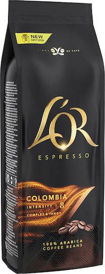 L'OR καφές espresso Colombia σε κόκκους 500gr