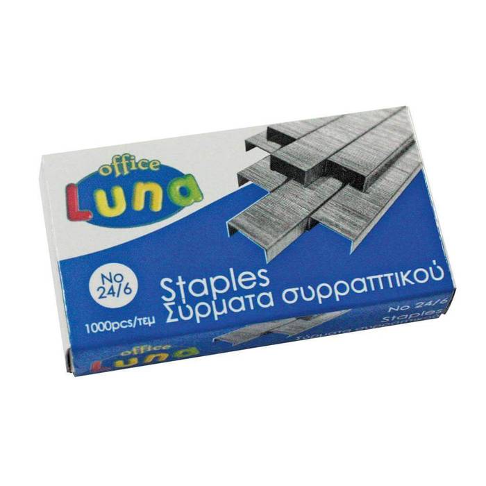 LUNA συρμάτα συρραπτικού No64 2000τεμ