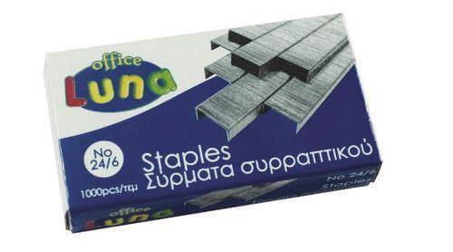 LUNA συρμάτα συρραπτικού No10 1000τεμ