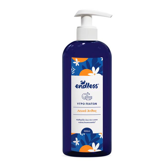 ENDLESS υγρό πιάτων λευκό άνθος 500ml