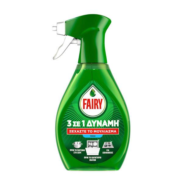 FAIRY υγρό πιάτων power spray 500ml
