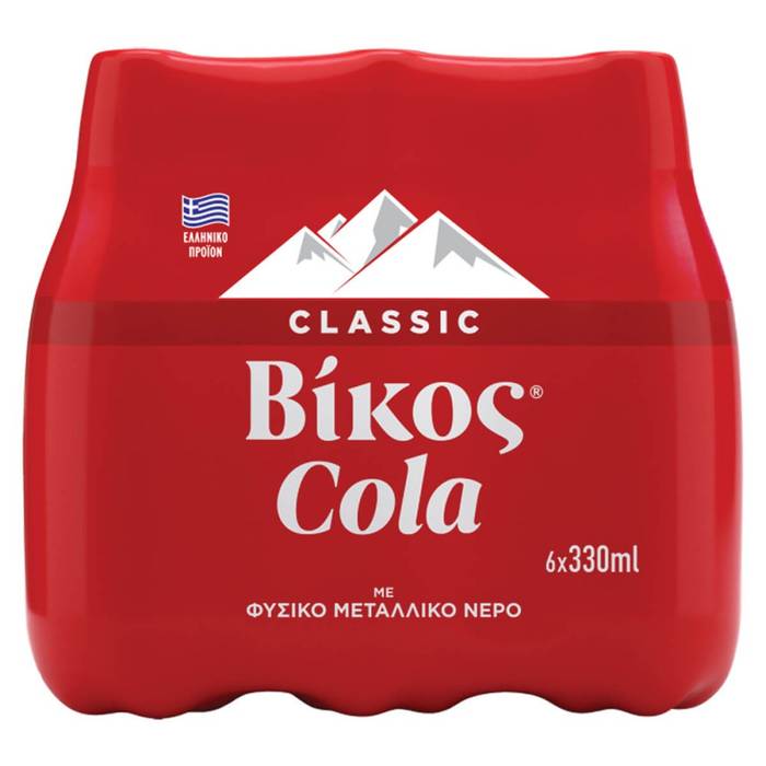 ΒΙΚΟΣ αναψυκτικό cola μπουκάλι 6x330ml