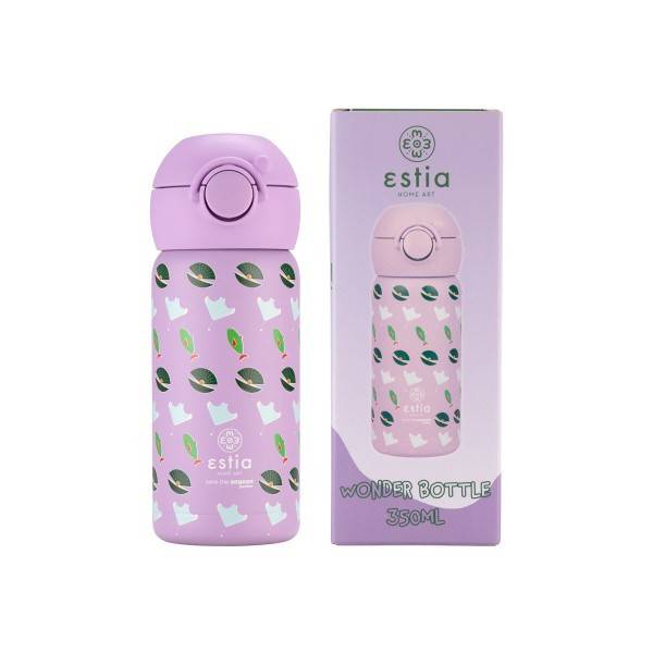 ESTIA wonder bottle παγούρι παιδικό θερμός ανοξείδωτο ocean buddies 350ml