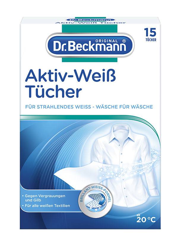 DR. BECKMANN ενισχυτικά πανάκια κατά του γκριζαρίσματος 15τεμ
