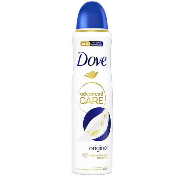 DOVE αποσμητικό σώματος spray Advanced Care Original 150ml