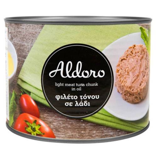 ALDORO φιλέτο τόνου σε λάδι 1705gr