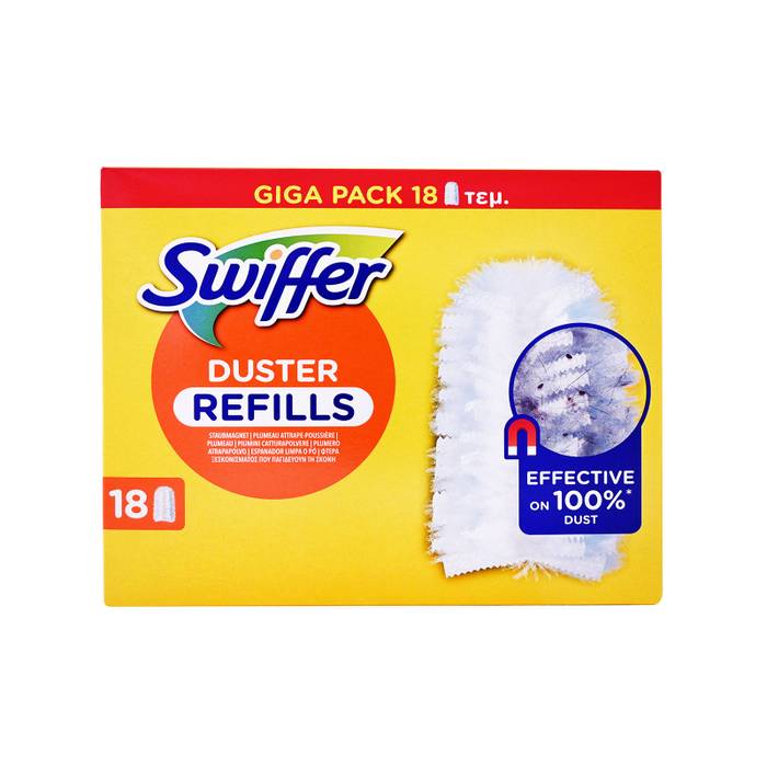 SWIFFER duster ανταλλακτικά φτερά 18τεμ