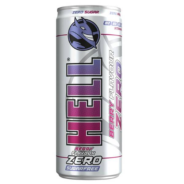 HELL ενεργειακό ποτό Zero Berry 250ml
