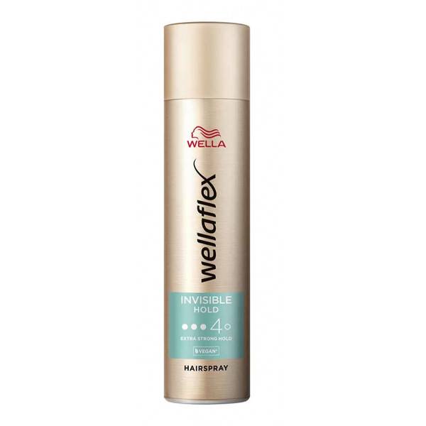 WELLAFLEX hair spray μαλλιών invisible hold No4 250ml