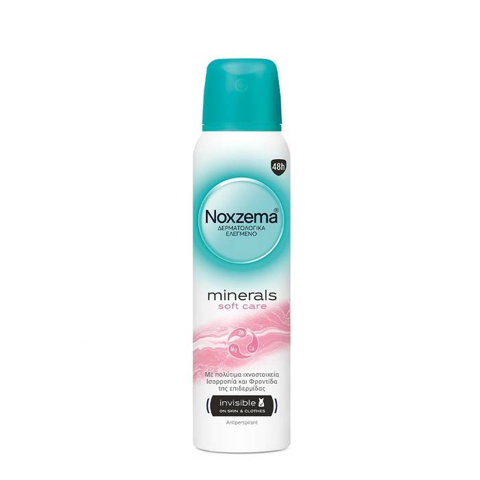 NOXZEMA αποσμητικό σώματος spray minerals soft care 150ml