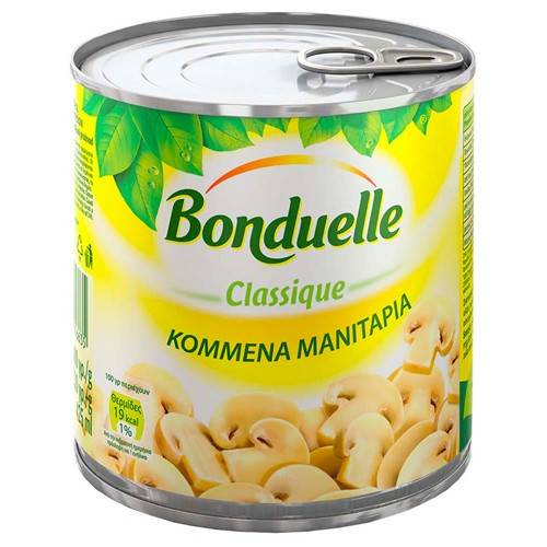 BONDUELLE μανιτάρια τεμαχισμένα 200gr