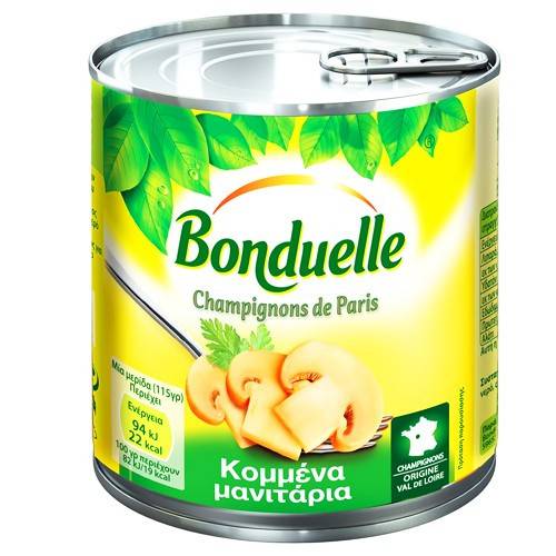 BONDUELLE μανιτάρια τεμαχισμένα 400gr