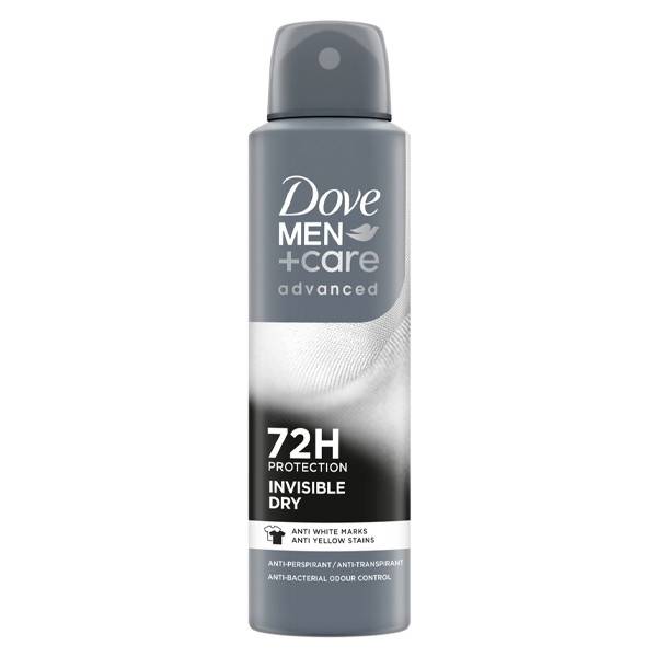 DOVE αποσμητικό σώματος spray advanced care invisible fresh 150ml