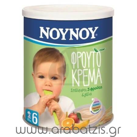 ΝΟΥΝΟΥ φρουτόκρεμα 3 φρούτων 300gr
