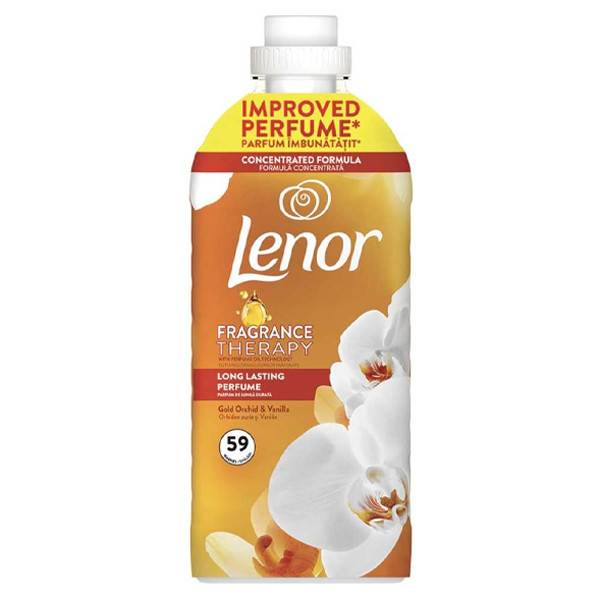 LENOR συμπυκνωμένο μαλακτικό ρούχων joy gold orchid 59μεζ 1239ml