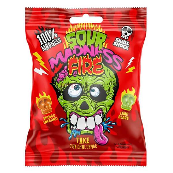 SOUR MADNESS καραμέλες fire 60gr
