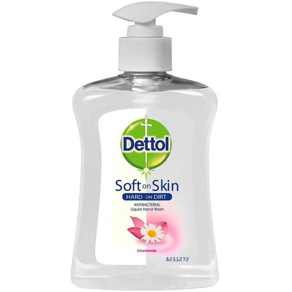 DETTOL κρεμοσάπουνο χαμομήλι με αντλία 250ml