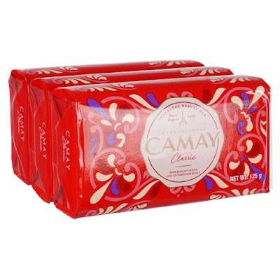 Camay σαπούνι classic 3x125gr