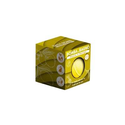 BOMBA DA BAGNO bath bomb ροδάκινο και μάνγκο 100gr