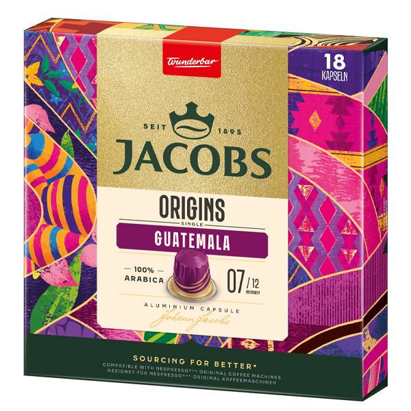 JACOBS κάψουλες espresso guatemala 18τεμ