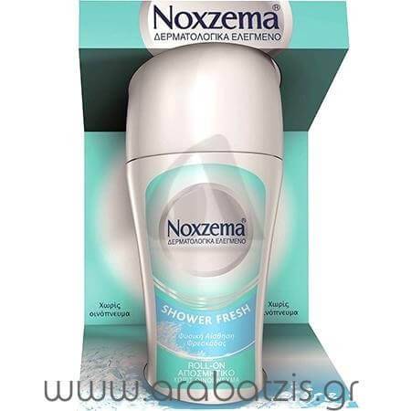 NOXZEMA αποσμητικό σώματος roll-on shower fresh 2x50ml