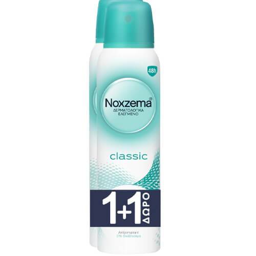 NOXZEMA αποσμητικό σώματος spray classic 2x150ml