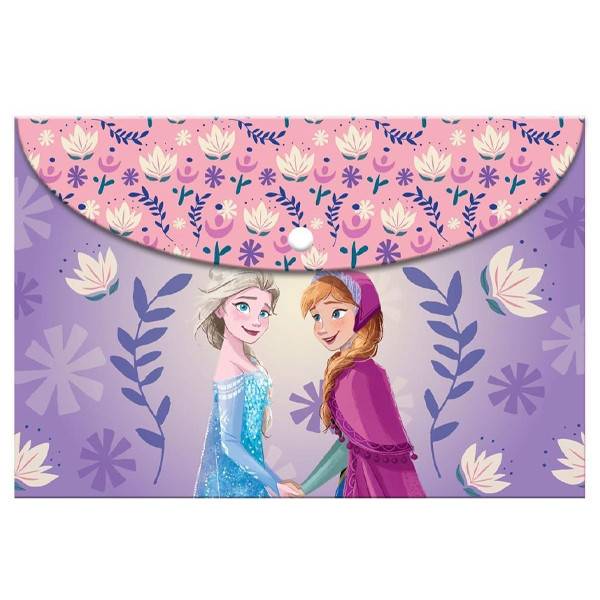 ΔΙΑΚΑΚΗΣ φάκελος με κουμπί Α4 frozen 2 1τεμ