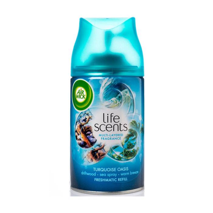 AIR WICK Freshmatic ανταλλακτικό αποσμητικό χώρου Turquoise Oasis 250ml