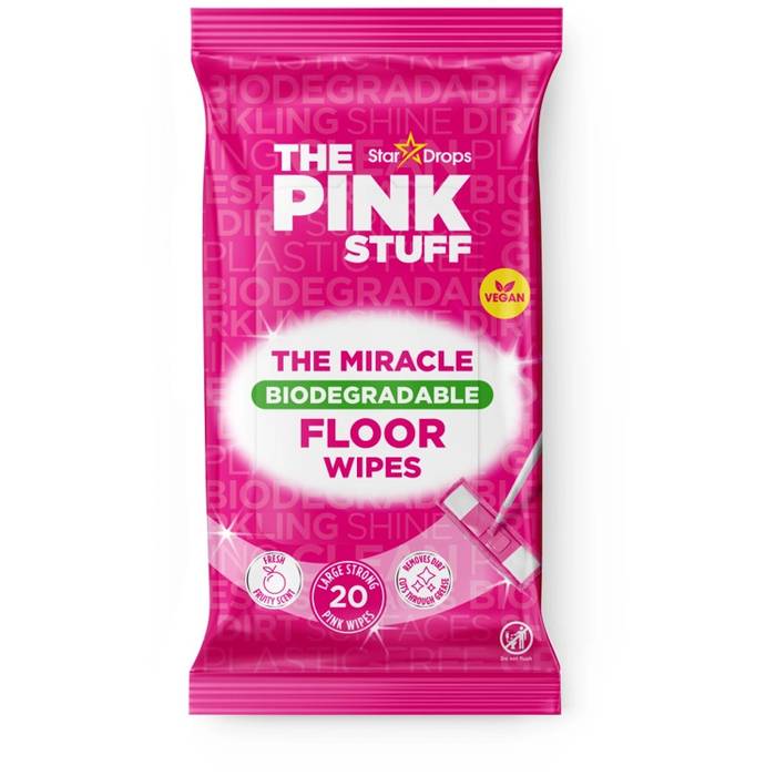 THE PINK STUFF υγρά πανάκια πατώματος 20τεμ