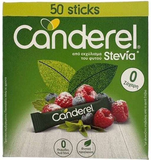 CANDEREL στέβια sticks 50τεμ