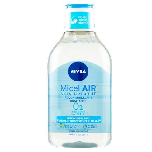 NIVEA νερό καθαρισμού ποσώπου micellair για κανονικές επιδερμίδες 400ml