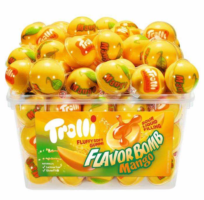 TROLLI ζελεδάκια flavorbomb μάνγκο 18gr