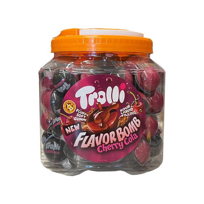 TROLLI ζελεδάκια flavorbomb κεράσι και cola 18gr