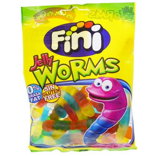 FINI ζελεδάκια jelly worms 100gr