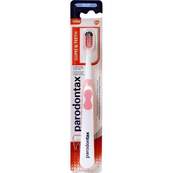PARODONTAX οδοντόβουρτσα gum και teeth μαλακή 1τεμ
