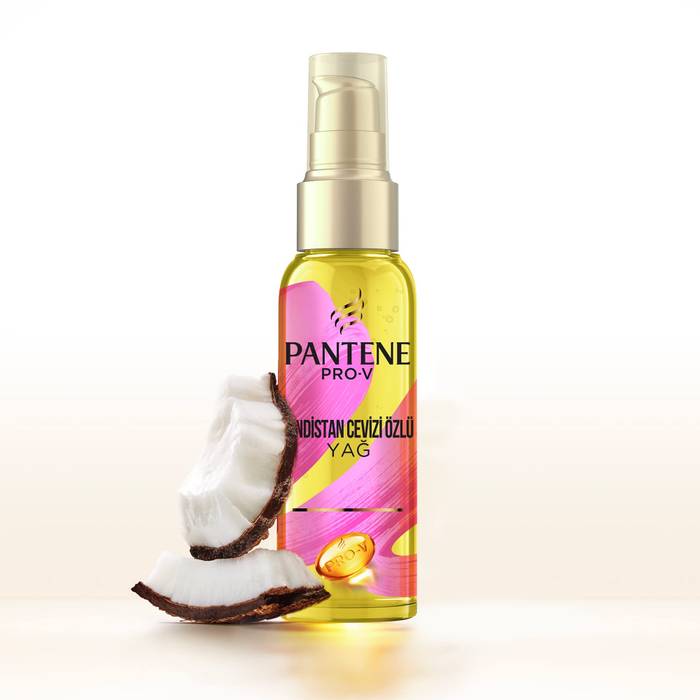 PANTENE λάδι μαλλιών με εκχύλισμα καρύδας 100ml