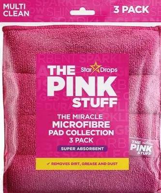 THE PINK STUFF πανάκια μικροϊνών 3τεμ
