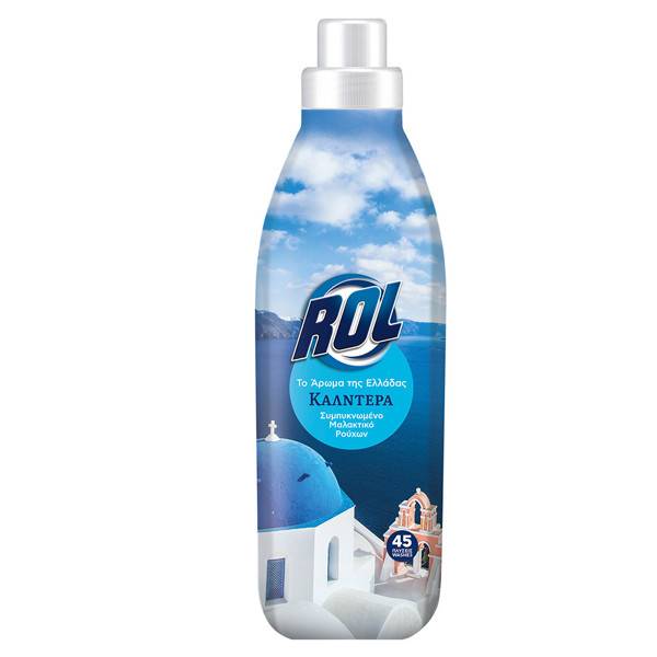 ROL μαλακτικό ρούχων soft caldera 45μεζ 900ml