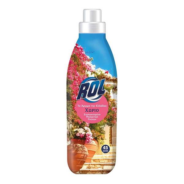 ROL μαλακτικό ρούχων soft chorio 45μεζ 900ml