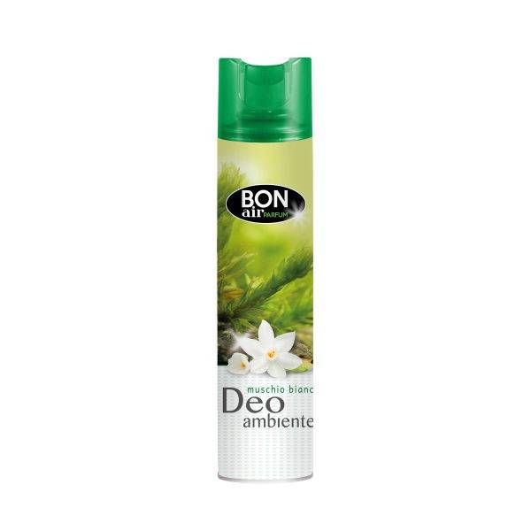 BON AIR αποσμητικό χώρου muschio bianco 300ml