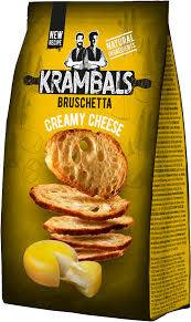 KRAMBALS bruschetta παξιμάδι με κρέμα τυριού 70gr