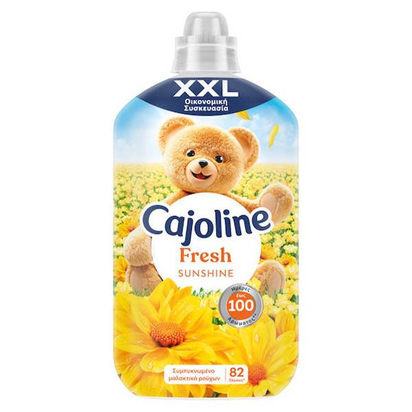 CAJOLINE συμπυκνωμένο μαλακτικό Sunshine 82μεζ 1725ml